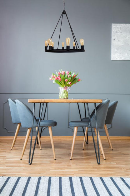 Whitfield - 8 Light Chandelier - CH680-8EBZ