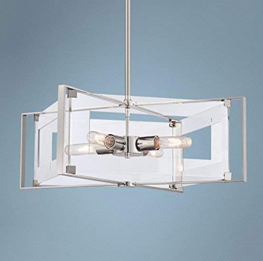Georgen Kovacs - 4 Light Semi Flush (Convertible to Pendant) - P1403-613